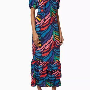 NEW Never Fully Dressed Peta Ruffle Dress, size 14